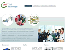 Tablet Screenshot of golitech.com